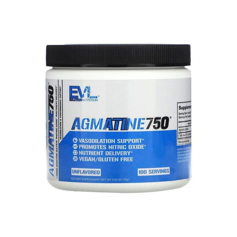 EVLution Nutrition Agmatine Nitric Oxide 750 Mg 100 Servis