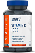 Applied Nutrition Vitamin C Rose hips Ascorbic acid 1000mg 100 Caps