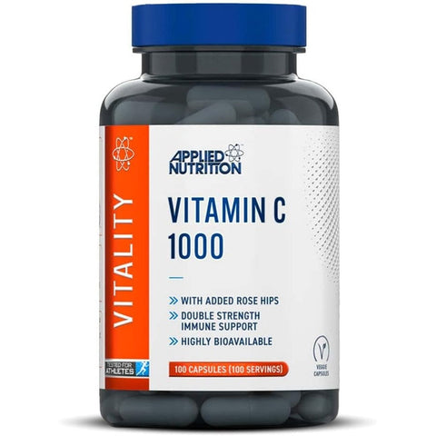 Applied Nutrition Vitamin C Rose hips Ascorbic acid 1000mg 100 Caps