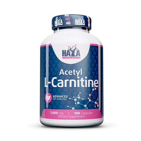 Haya Labs Acetyl L-Carnitine Hcl Burner 1000mg / 100 Caps