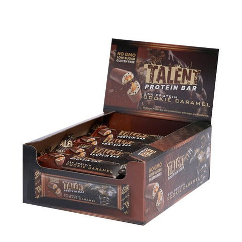 TALENT Protein Bar Box / 12 x 57 g - ÇİKOLATA KARAMEL