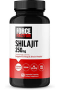 Force Factor Shilajit 250 mg Men and Women to Support Energy and Brain Health 60 Caps