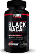 Force Factor Black Maca Root Vitality for Men 1000mg, 60 Capsules