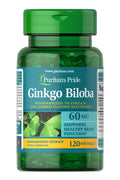 Puritan's Pride Ginkgo Biloba 60 mg 120 Caps