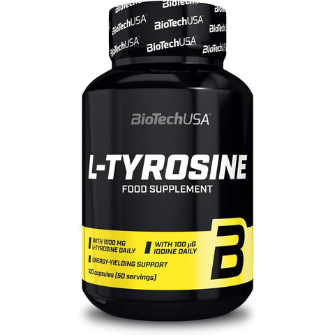 BiotechUSA L-Tyrosine L-Tirozin + İyot 500 mg 100 caps