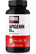 FORCE FACTOR Apigenin Prostate Health Stress Support Antioxidant 50mg 60 Caps