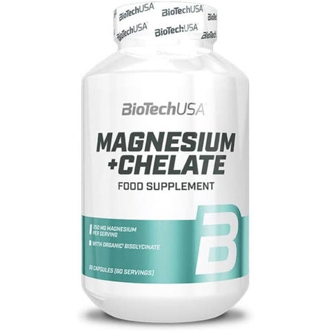 Biotech USA Magnesium + Chelate bisglisinat 60 Caps