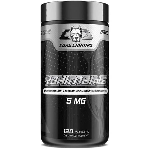 Core Champs Yohimbine 5 MG 120 Caps - By Kai Greene