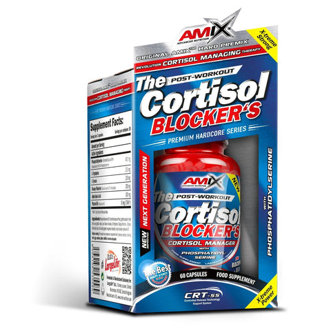 Amix The Cortisol Blocker Bacopa Alpha lipoic Tyrosin Tryptophan 60 Caps