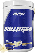 Alpha Supps Hydrolyzed Collagen Protein Collagen Peptides Digestive Enzymes 350 g - USA