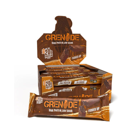 Grenade Protein Bar Fudged Up 12*60 Gr - Browni Çikolata