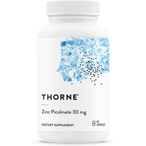 THORNE - Zinc Picolinate Immune Healthy Skin & Eyes 30 mg 60 Caps
