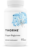 THORNE TRAACS Copper Bisglycinate Mineral Nerve & Skin Health 60 Caps