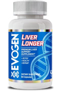 Evogen Liver Longer Molybdenum & Nac & Milk Thistle & Tudca Detox Health & Repair 84 Caps