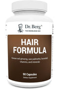 Dr. Berg All-in-One Vitamins for Hair Skin & Nails with Biotin Saw Palmetto DHT Blocker 90 Caps