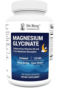 Dr. Berg Maximum Strength 4-in-1 Chelated Magnesium Glycinate D3, B6 & Zinc 150 Caps