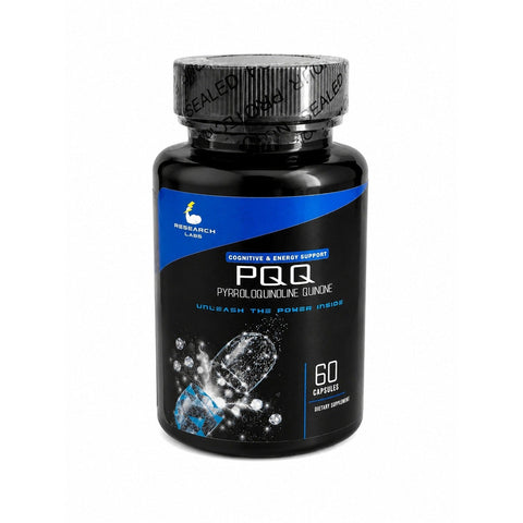 Research Labs Ultra High Purity 20mg PQQ Pyrroloquinoline ATP Energy Heart Cognitive Support Nootropic 60 Caps