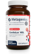 Metagenics CardioLux Pomegranate HDL Advanced Heart Health Cholesterol Support Supplement with Lycopene Pomegranate Extract Quercetin Supports HDL Antioxidant Defense 120 Caps