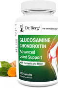 Dr. Berg Glucosamine Chondroitin MSM Turmeric & Boswellia - Advanced Joint Support 120 Caps