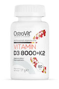 Ostrovit Vitamin D3 8000 IU + K2 - 60 Tablets