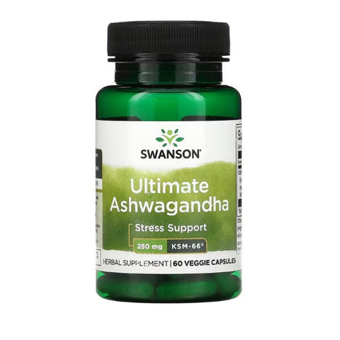 Swanson Ultimate Ashwagandha Ksm66 60 Kapsül