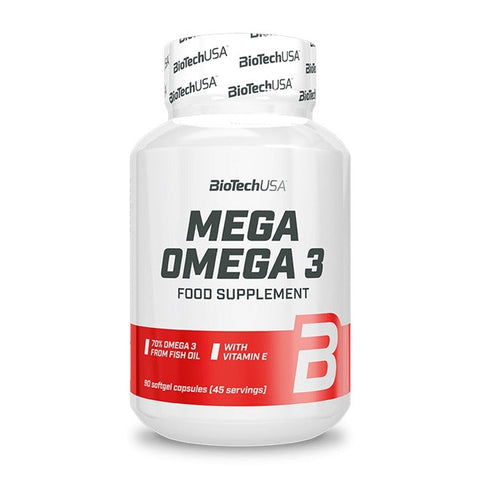 BIOTECH USA Mega Omega 3 / 90 Softgels