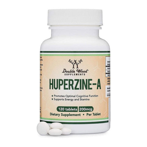 DOUBLE WOOD Huperzine A 200 Promote Acetylcholine 120 Tabs