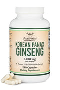 DOUBLE WOOD Korean Panax Ginseng 240 Caps