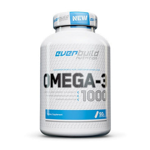 EVERBUILD Omega 3 Fish Oil / 90 Softgels
