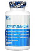 EVLution Nutrition Ashwagandha 450 mg 30 Veggie Capsules