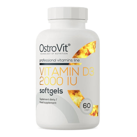 OstroVit Vitamin D3 2000 IU softjel 60 Tablet