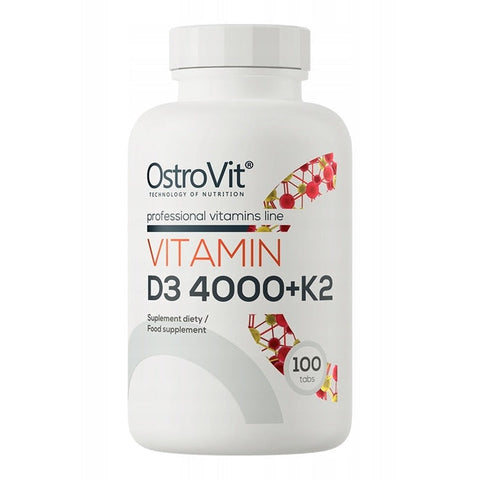 OstroVit Vitamin D3 4000 IU K2 100 tablet