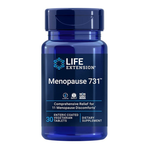 Life Extension Menopause Menapoz 73130 Enteric Coated Vegetarian Tab