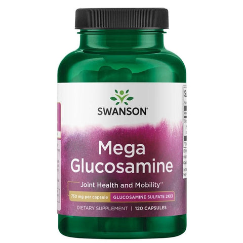 Swanson Mega Glucosamine Glukozamin 750 mg 120 Capsules