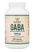 Double Wood Gaba 1000 mg 300 Capsul. USA Version