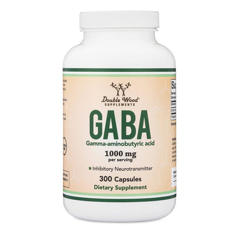 Double Wood Gaba 1000 mg 300 Capsul. USA Version