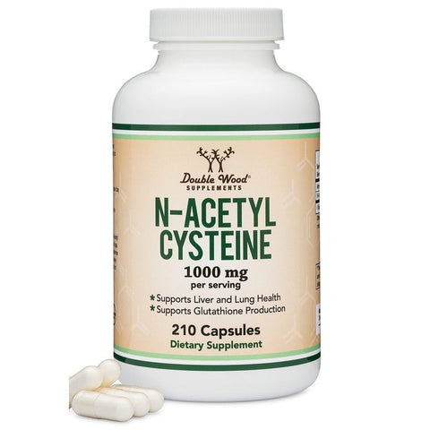 DOUBLE WOOD N-Acetyl Cysteine NAC 1000 mg 210 caps