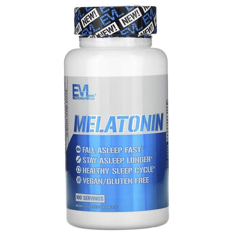 EVLution Nutrition 5 mg Melatonin 100 Tablets