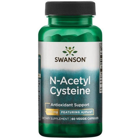 Swanson Nac N-Acetyl Cysteine NAC 600 mg 60 Kapsül