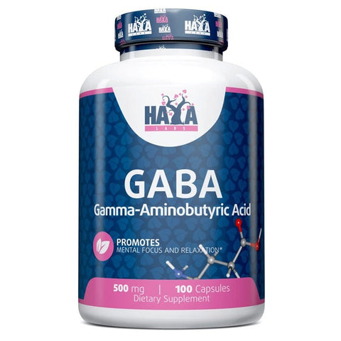 HAYA LABS Gaba 500 mg 100 Caps
