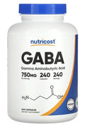 Nutricost GABA 750 MG 240 KAPSUL