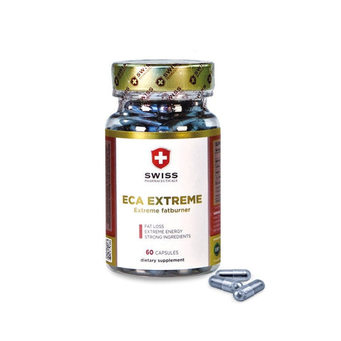 Swiss ECA Extreme Yohimbine HCl Bioperine 60 Kapsül