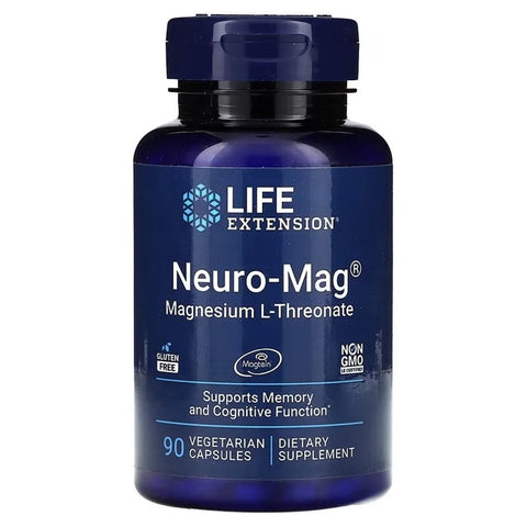 Life Extension Neuro-Mag Magnesium L-Threonate 90 Vegetarian Caps