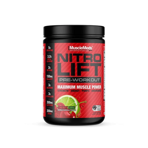 Musclemeds NitroLift Electrol Preworkout Strength + Performance 40 Servis