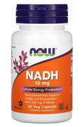 NOW Foods, NADH, 10 mg, 60 Bitkisel Kapsül