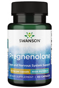 Swanson Pregnenolone 25 mg 60 Caps