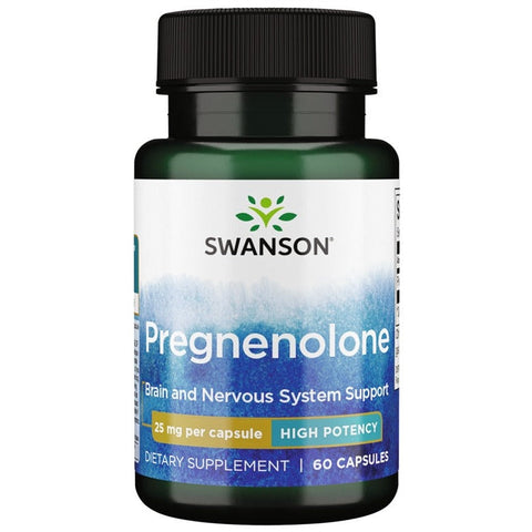 Swanson Pregnenolone 25 mg 60 Caps