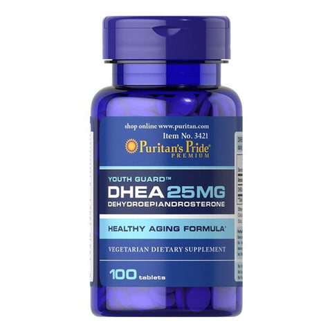 Puritan's Pride DHEA 25 mg 100 Tablet