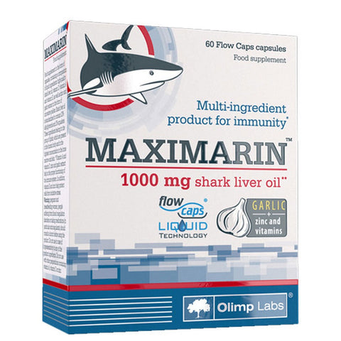 OLİMP Maximarin Garlic Sarımsak Shark Liver Zinc 60 Kapsül