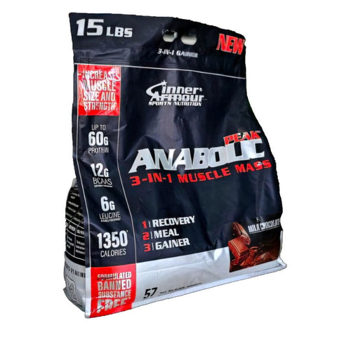 Inner Armour Anabolic Mass Anabolic Peak 3-in-1 Muscle Mass Gainer 7 kg - 57 SERVİS